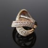 Stunning Rose gold and diamond ring